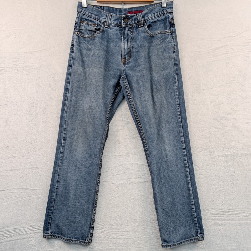 VTG Urban Pipeline Jeans Men's 30x30 Blue Loose Bootcut Relaxed Skate Grunge Y2K
